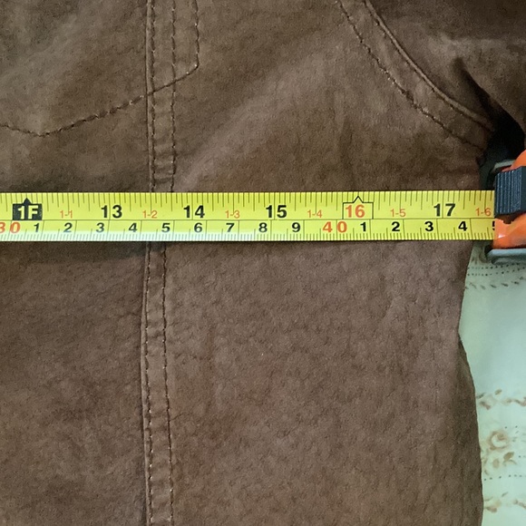 Vintage Suede Brown Jacket - Picture 8 of 8